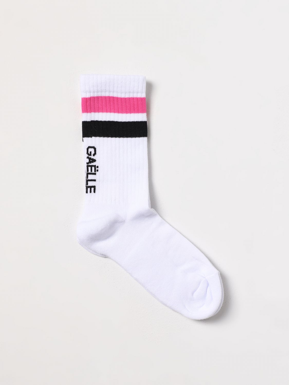 Gaëlle Paris Socks GAËLLE PARIS Woman colour White