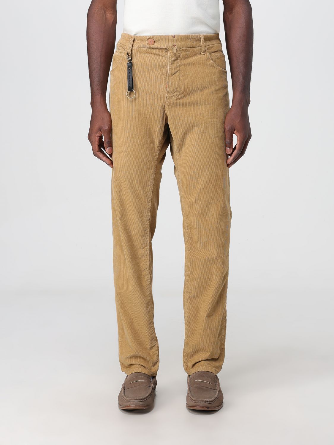 Incotex Trousers INCOTEX Men colour Beige