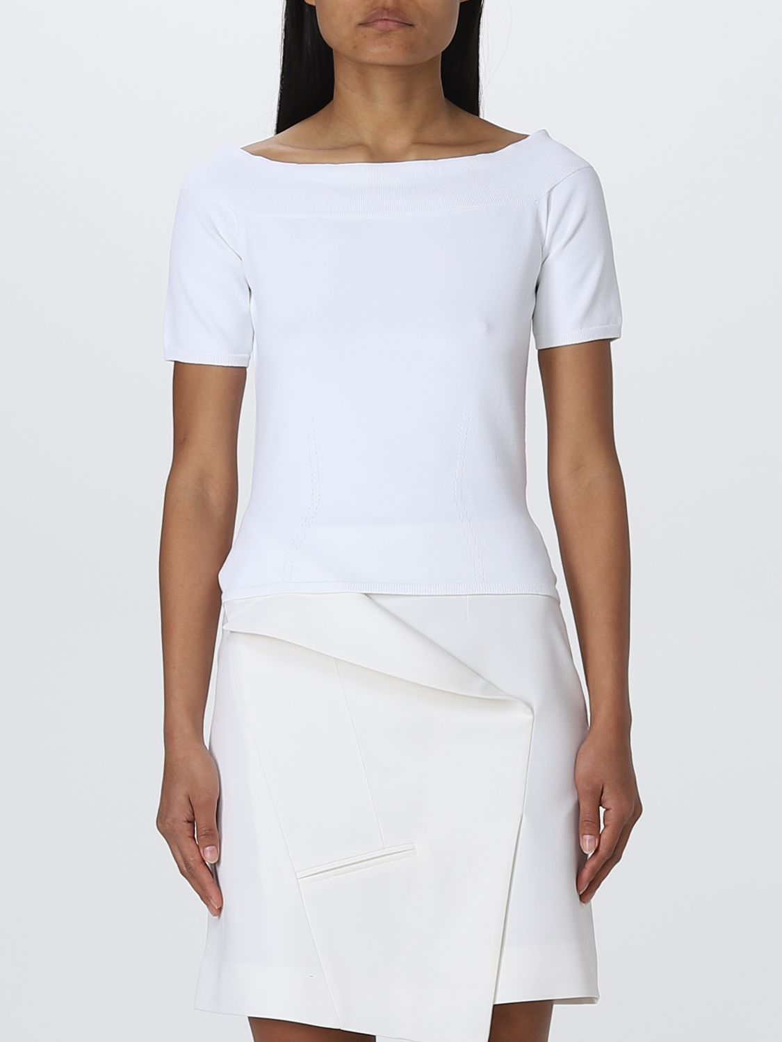 Alexander McQueen Top ALEXANDER MCQUEEN Woman colour White