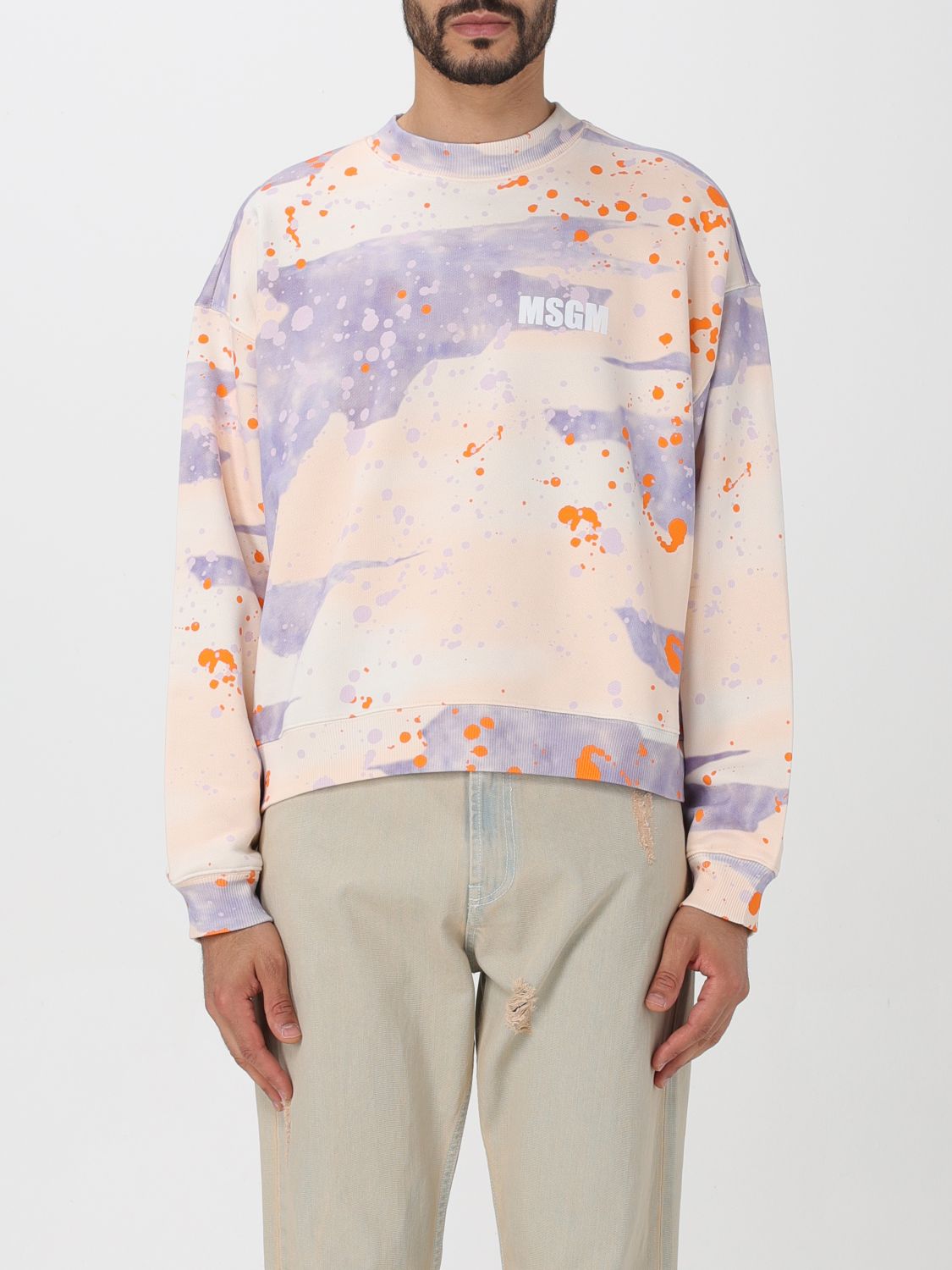 Msgm Sweater MSGM Men color Grey