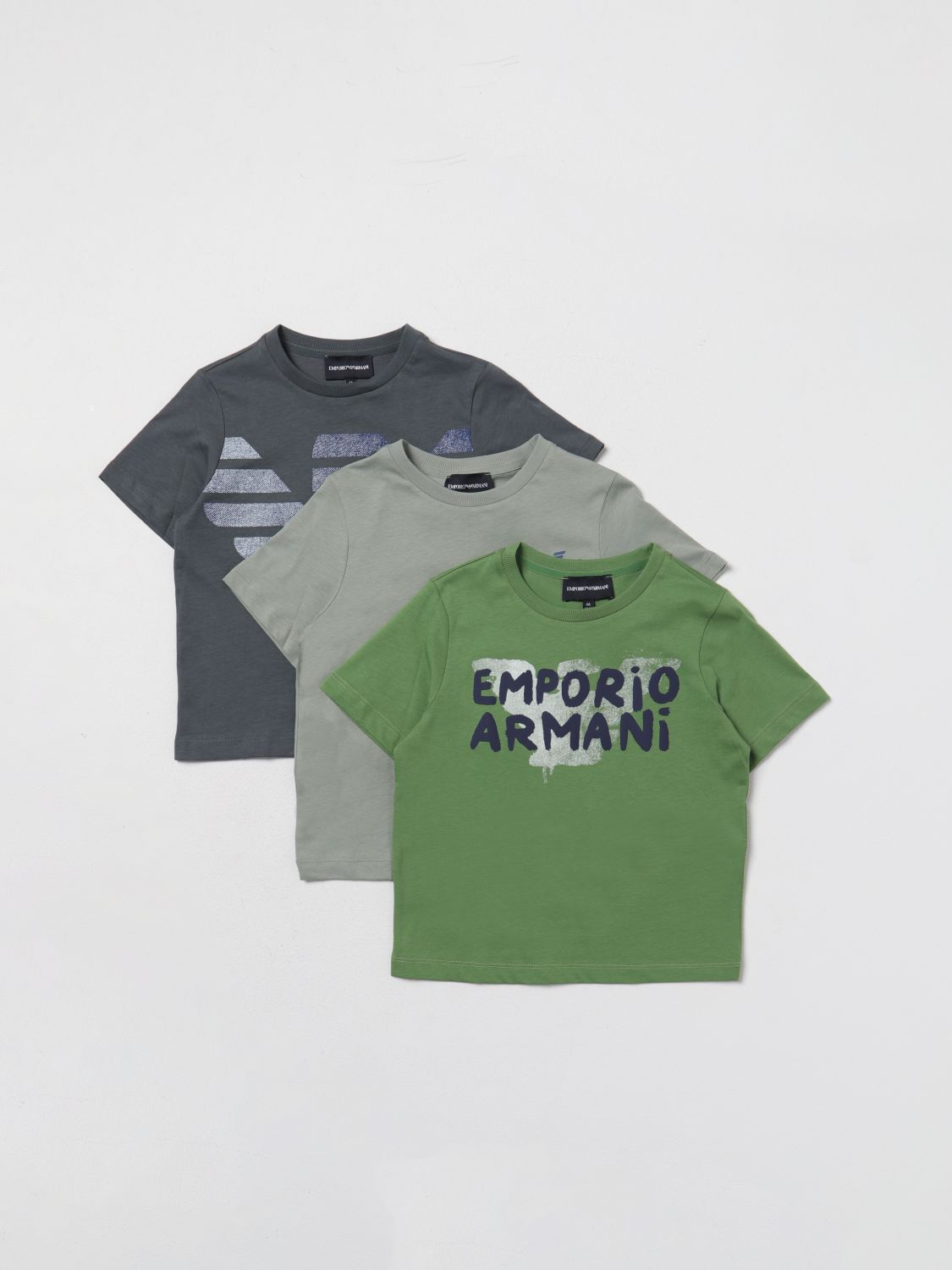Emporio Armani Kids T-Shirt EMPORIO ARMANI KIDS Kids colour Olive