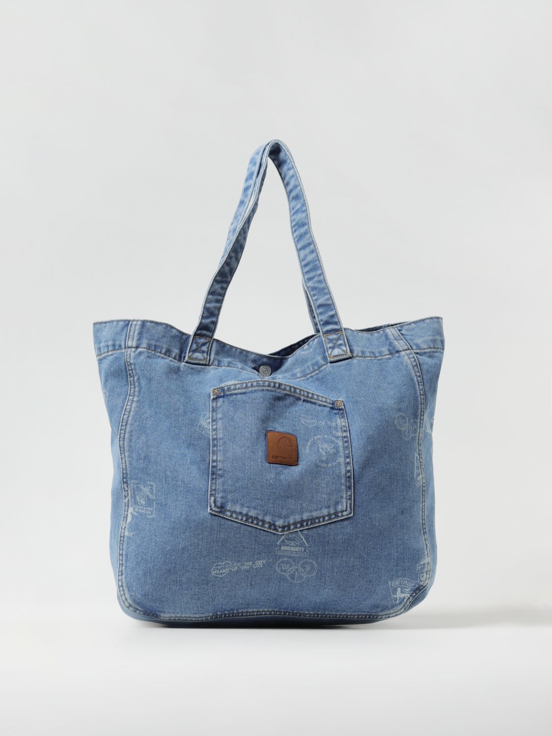 Carhartt WIP Shoulder Bag CARHARTT WIP Woman color Denim