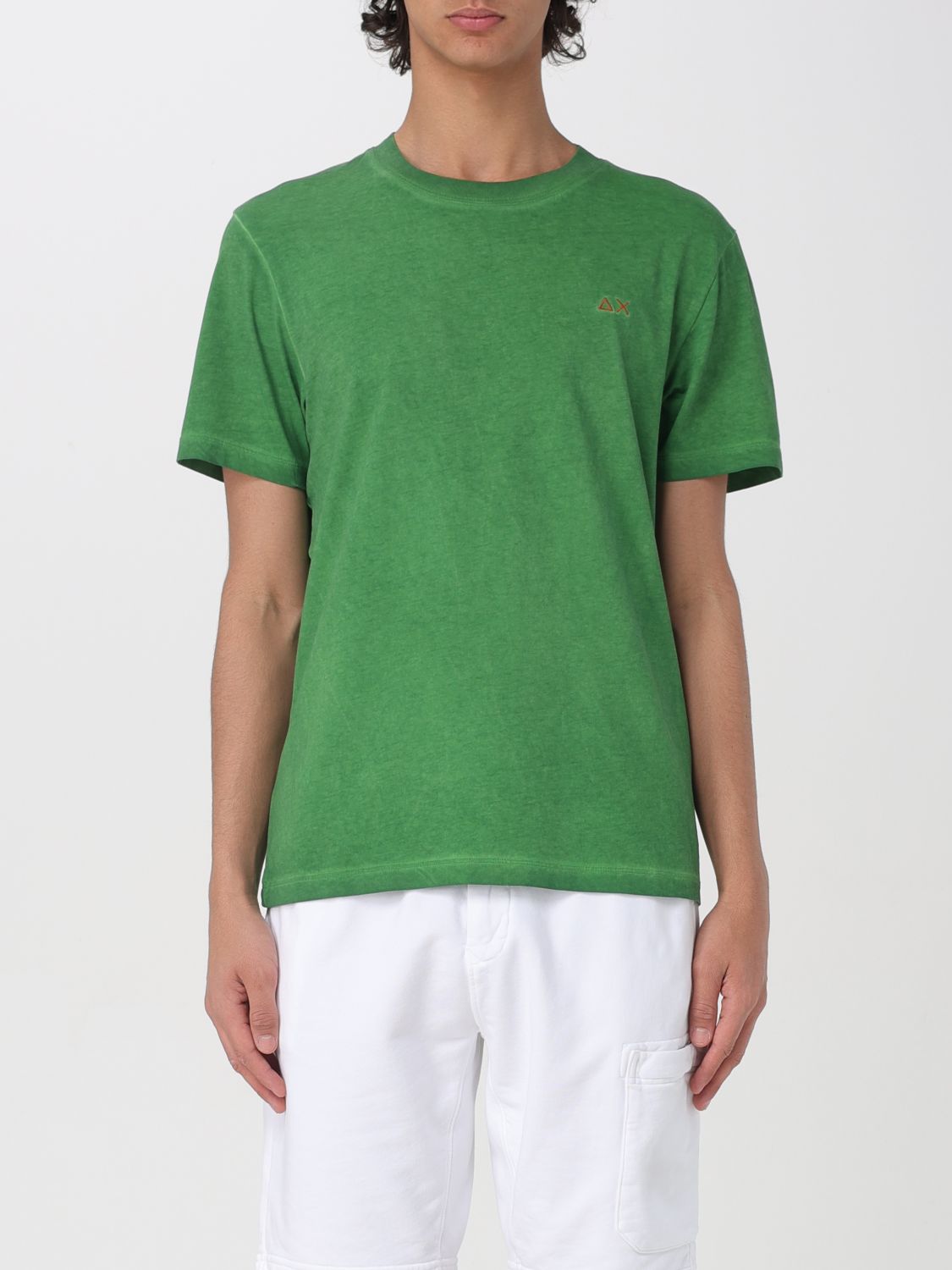  T-Shirt SUN 68 Men color Green