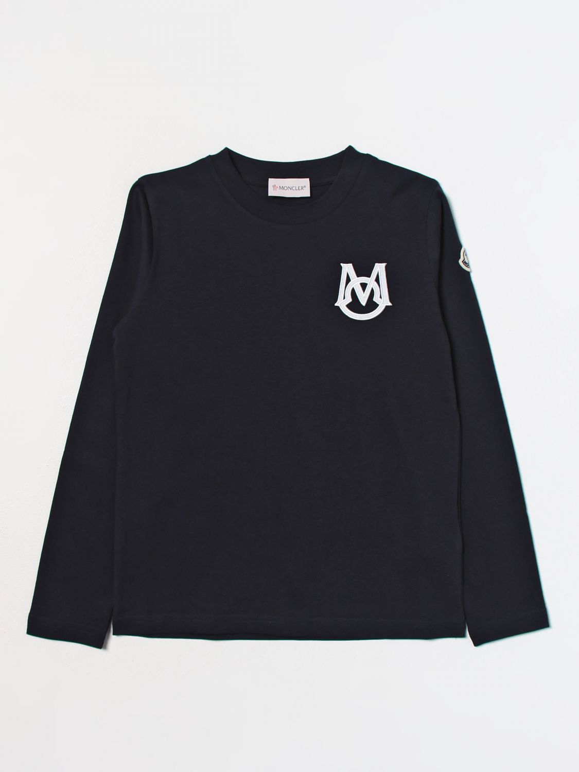 Moncler T-Shirt MONCLER Kids colour Blue