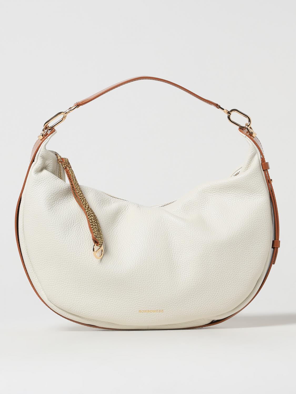 Borbonese Shoulder Bag BORBONESE Woman color Cream