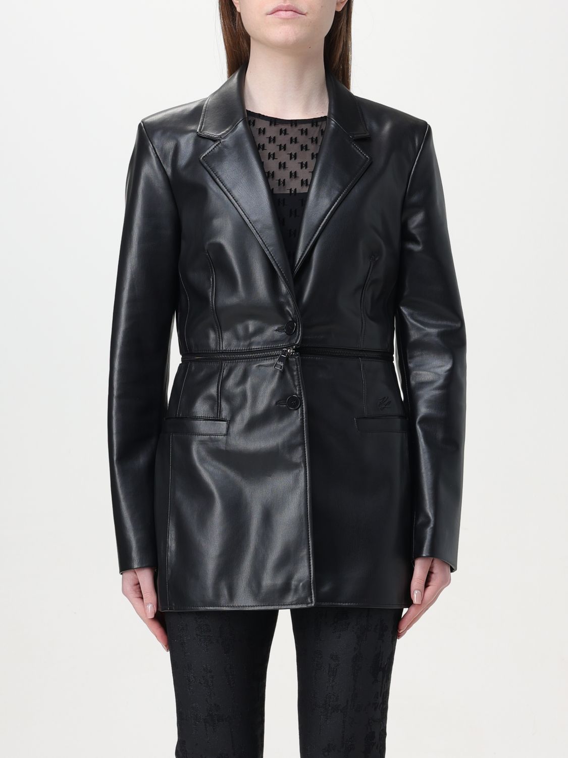 Karl Lagerfeld Blazer KARL LAGERFELD Woman colour Black