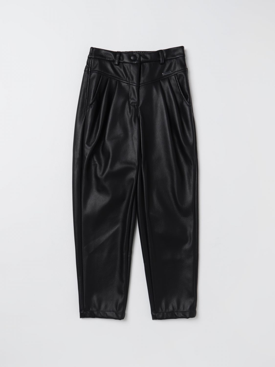 Monnalisa Trousers MONNALISA Kids colour Black