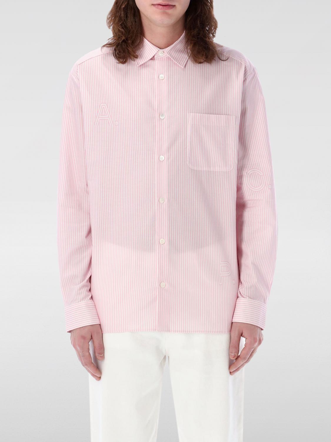 A.P.C. Shirt A. P.C. Men color Pink