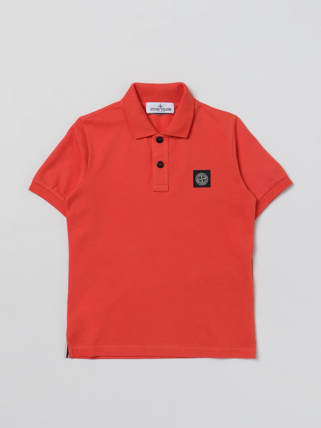 Stone Island Junior Polo Shirt STONE ISLAND JUNIOR Kids colour Orange