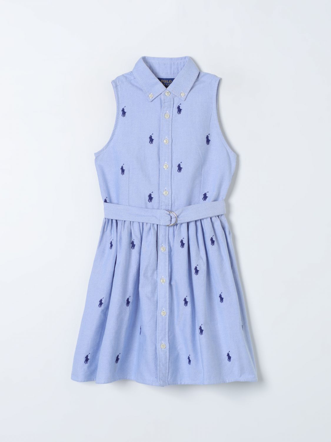 Polo Ralph Lauren Dress POLO RALPH LAUREN Kids colour Gnawed Blue