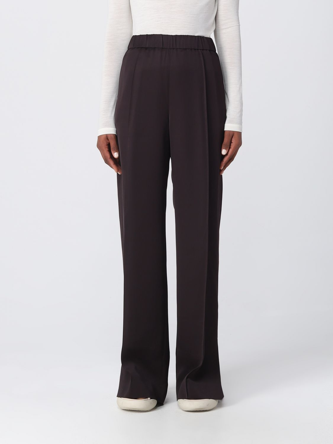 Jil Sander Trousers JIL SANDER Woman colour Dark