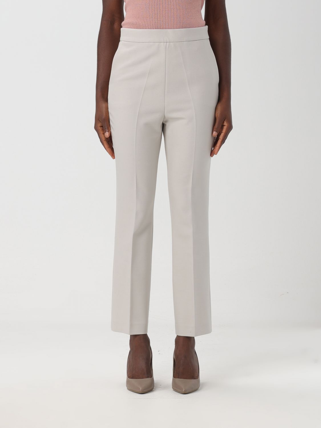 Fabiana Filippi Trousers FABIANA FILIPPI Woman colour Ivory