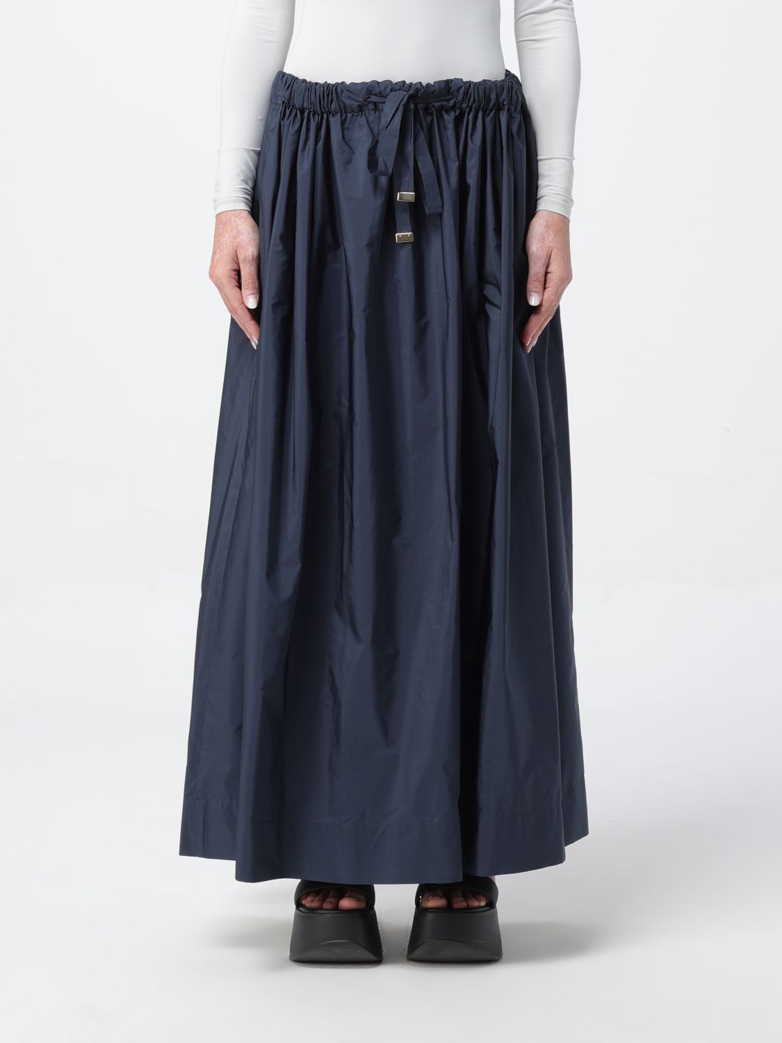  Skirt 'S MAX MARA Woman colour Blue