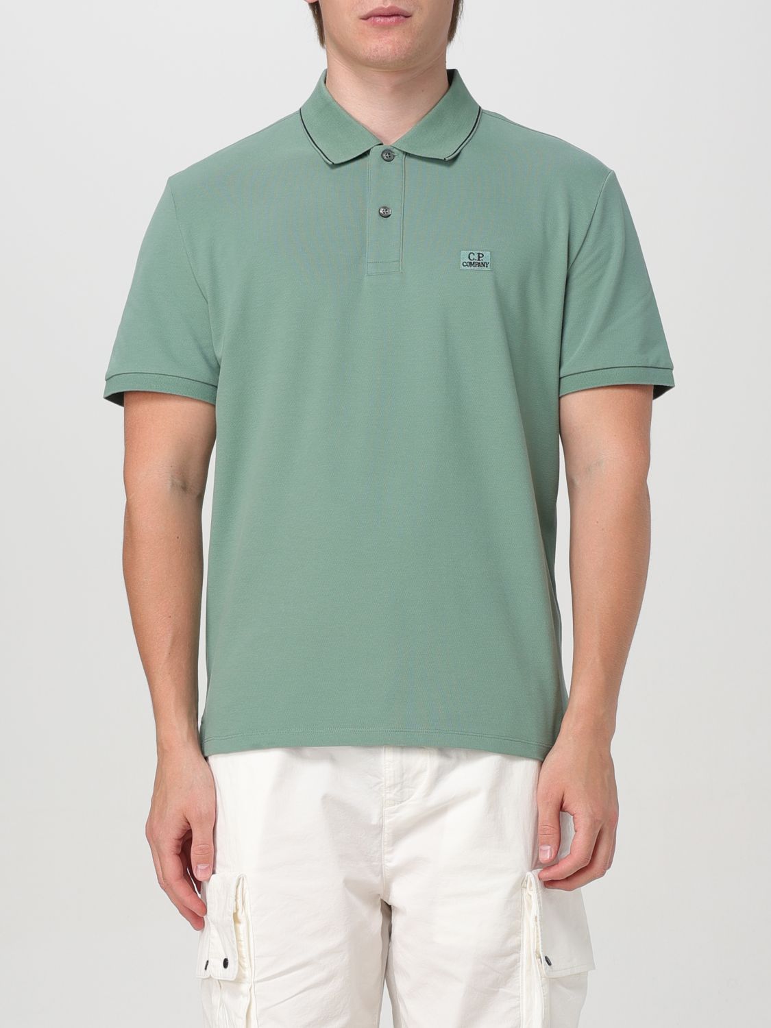 C.P. Company Polo Shirt C. P. COMPANY Men color Green