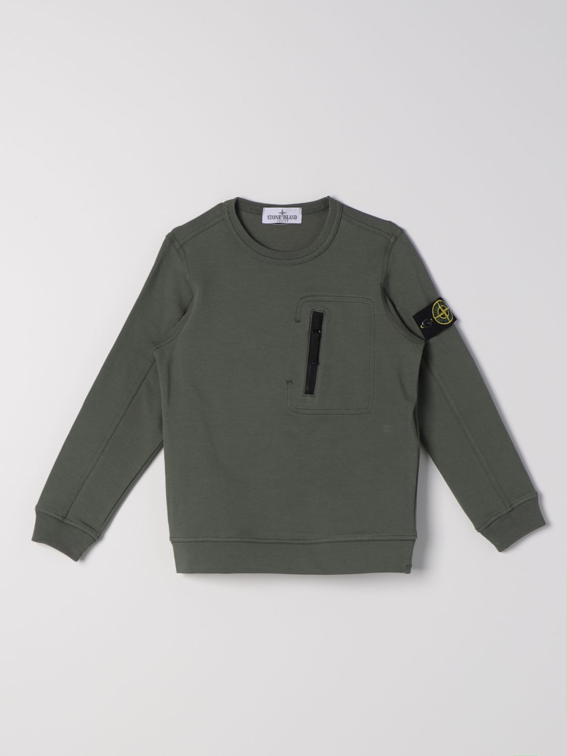 Stone Island Junior Jumper STONE ISLAND JUNIOR Kids colour Green