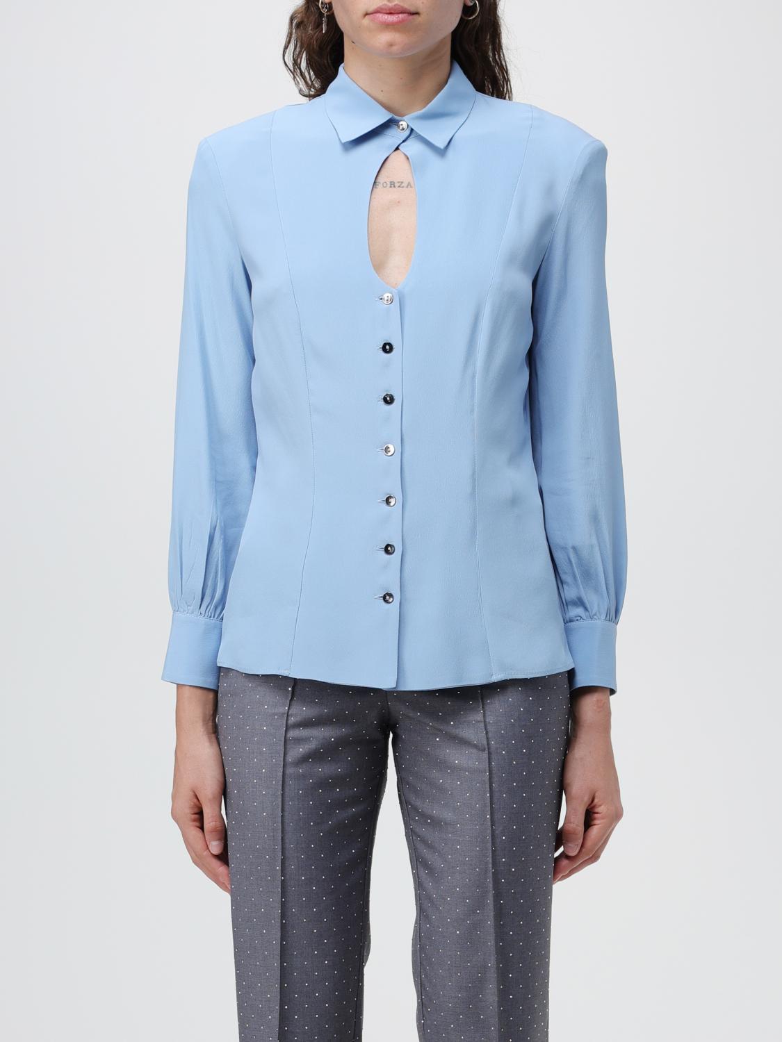 Simona Corsellini Shirt SIMONA CORSELLINI Woman colour Sky Blue