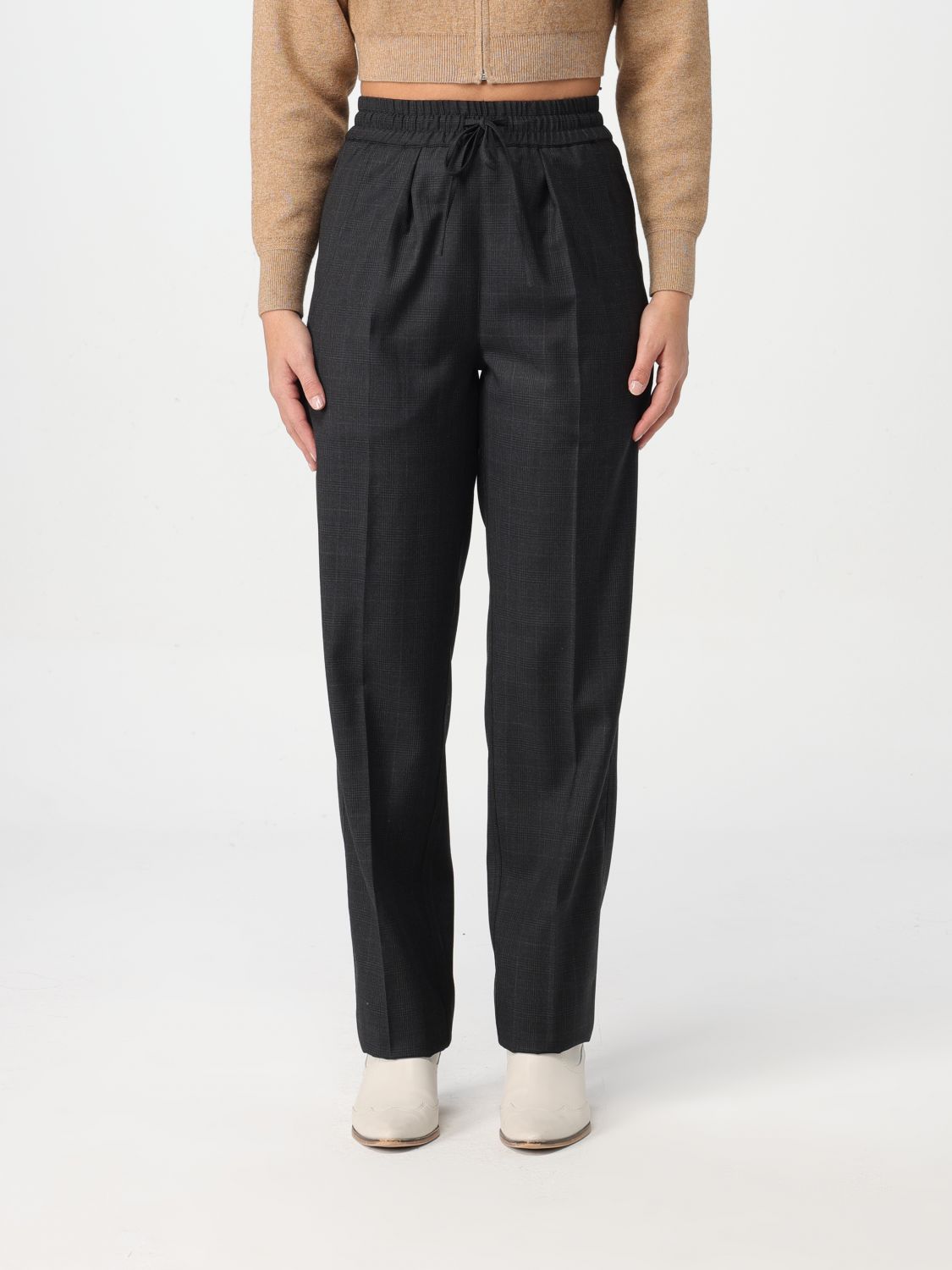 Isabel Marant Trousers ISABEL MARANT Woman colour Charcoal