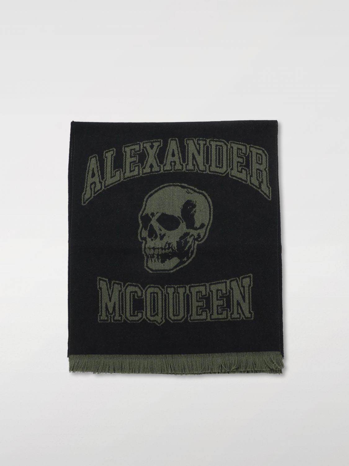 Alexander McQueen Scarf ALEXANDER MCQUEEN Men color Black