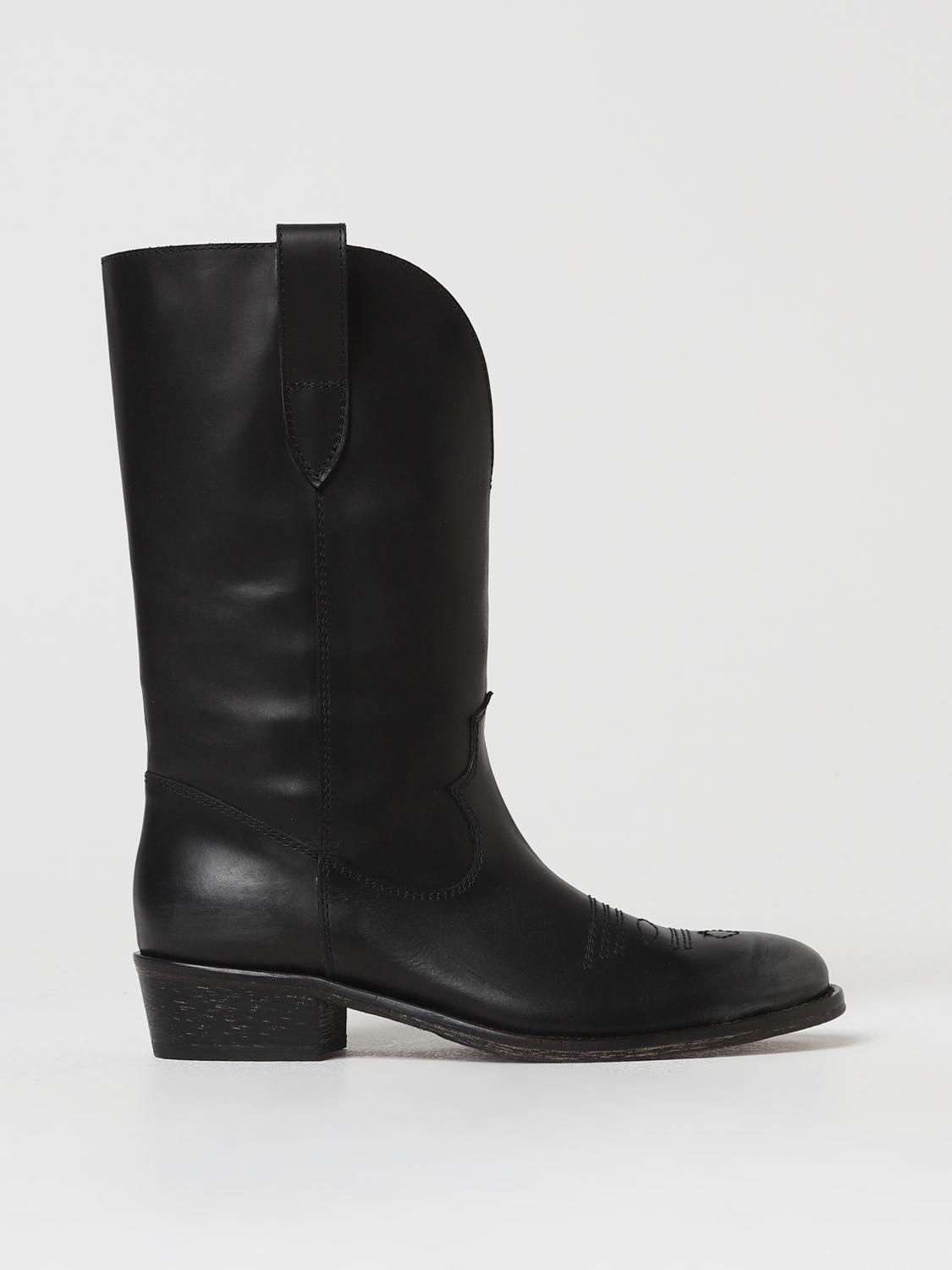 Via Roma 15 Flat Ankle Boots VIA ROMA 15 Woman colour Black