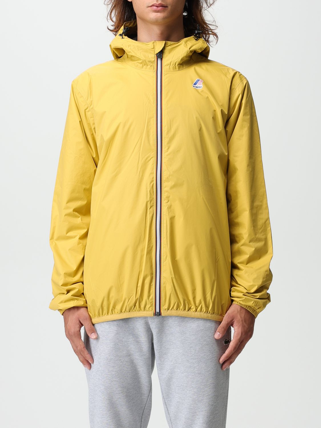 K-Way Jacket K-WAY Men colour Yellow