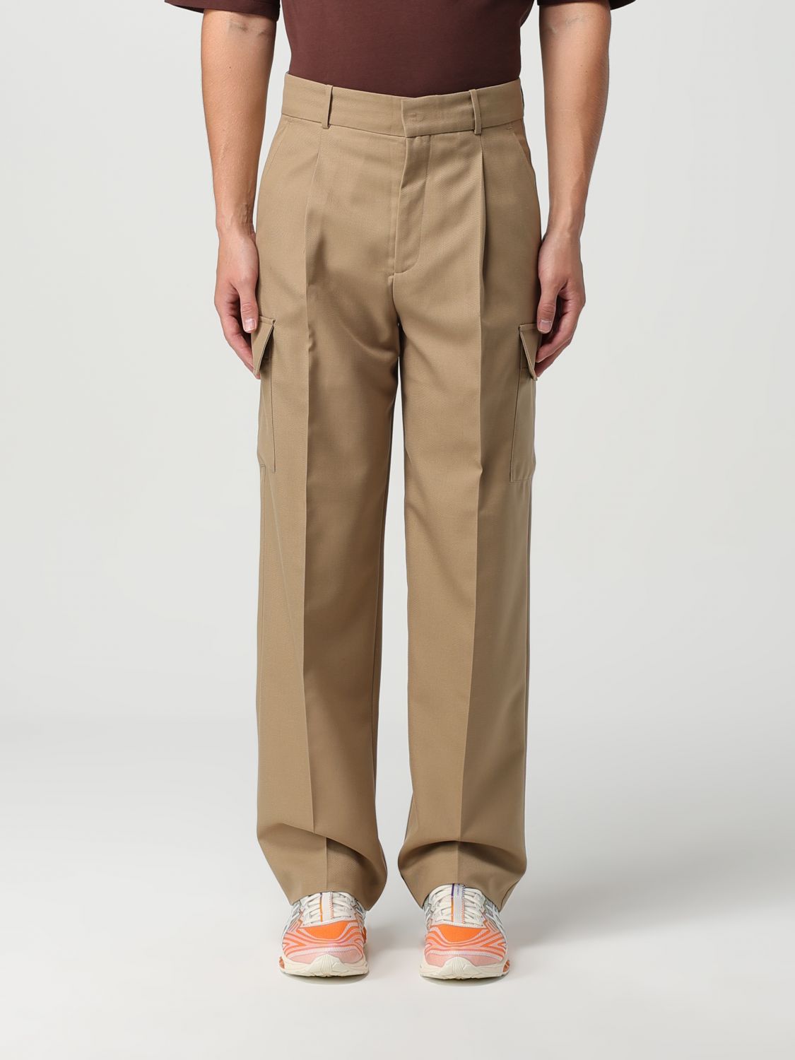 Drôle de Monsieur Trousers DROLE DE MONSIEUR Men colour Beige