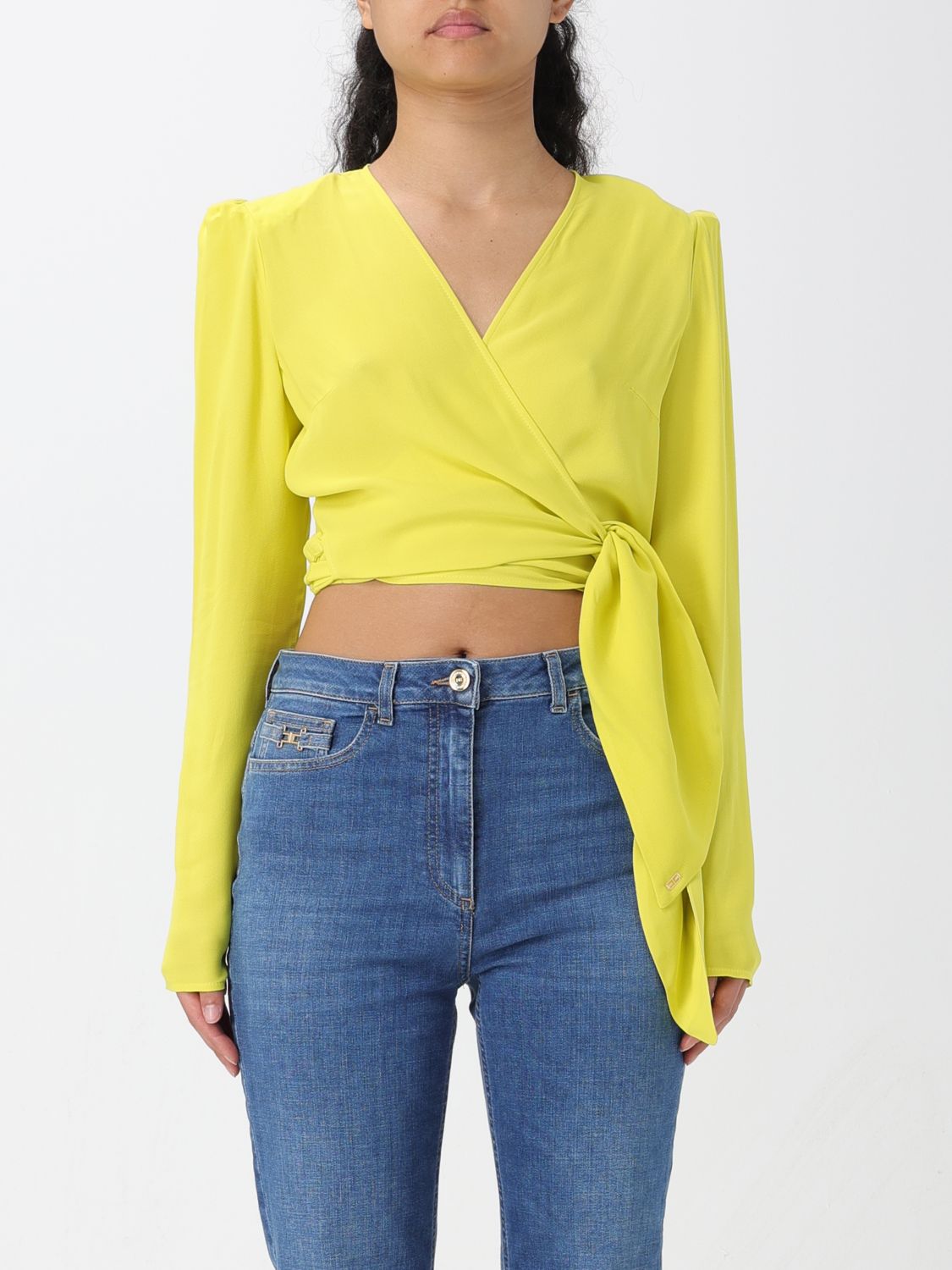 Elisabetta Franchi Shirt ELISABETTA FRANCHI Woman colour Yellow