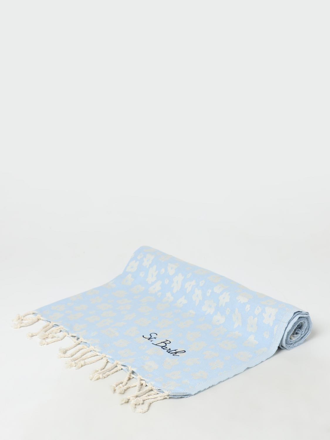 Mc2 Saint Barth Bath And Beach Towels MC2 SAINT BARTH Lifestyle color Sky Blue