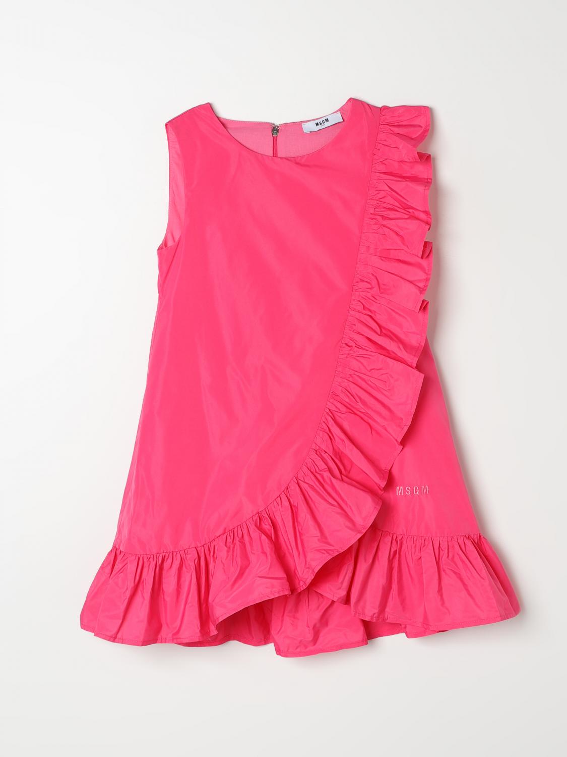 Msgm Kids Dress MSGM KIDS Kids colour Fuchsia