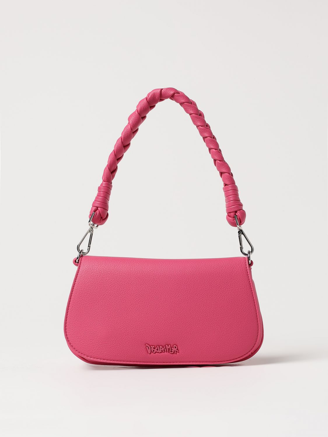 Disclaimer Shoulder Bag DISCLAIMER Woman colour Fuchsia