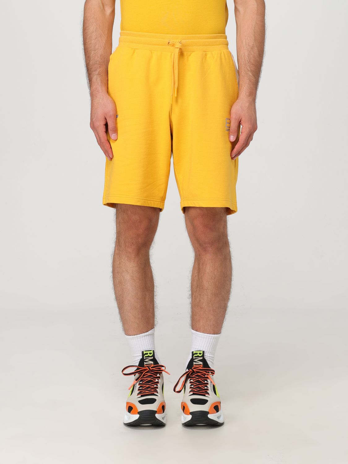 EA7 Short EA7 Men color Yellow