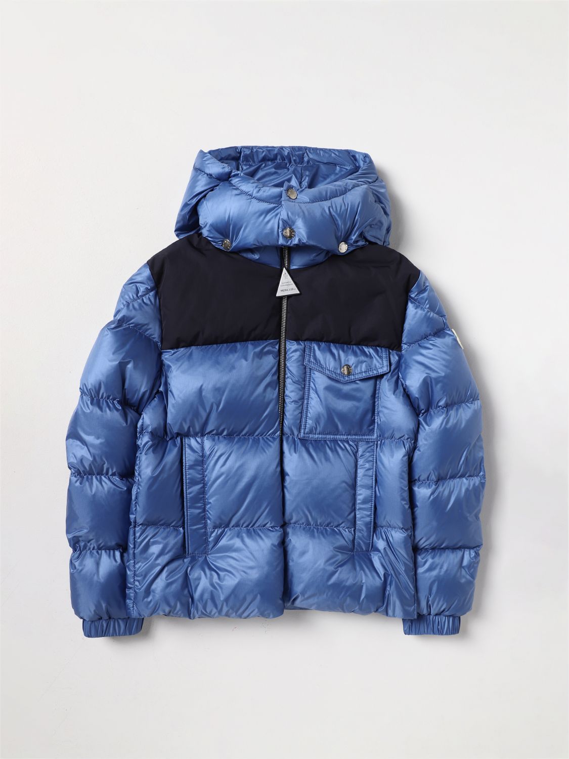 Moncler Jacket MONCLER Kids colour Blue 1