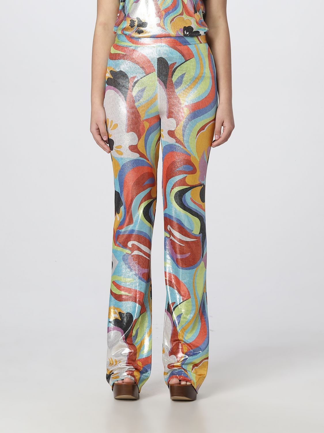 Etro Trousers ETRO Woman colour Multicolor