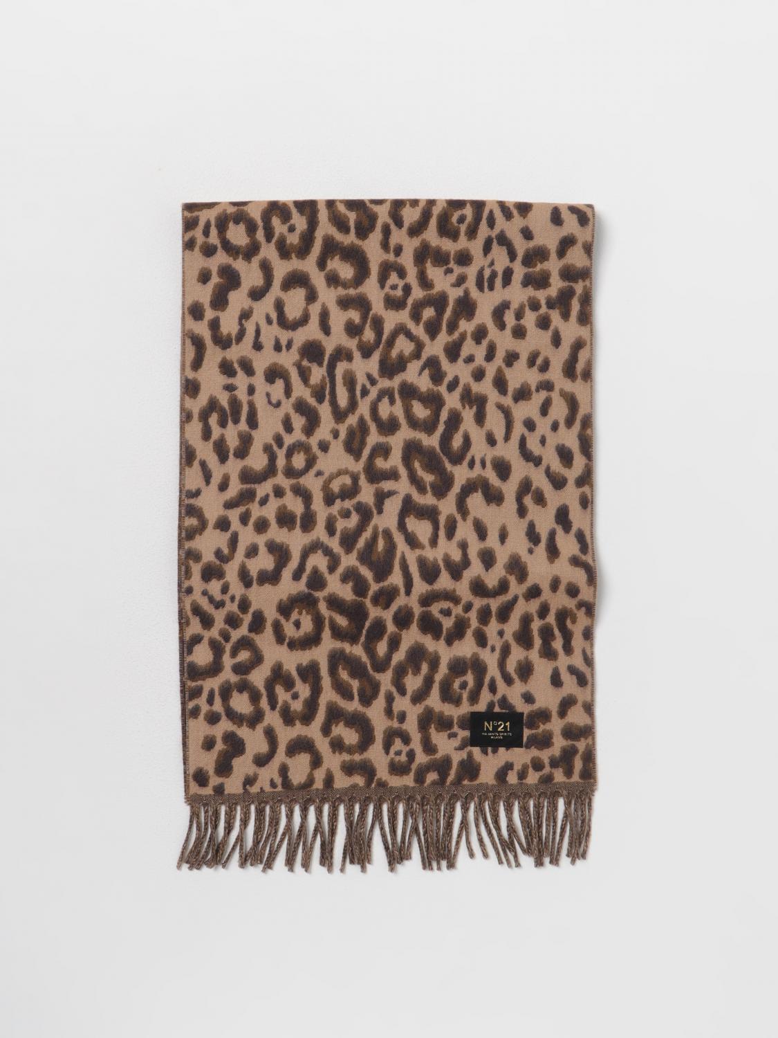 N° 21 Scarf N° 21 Woman colour Brown