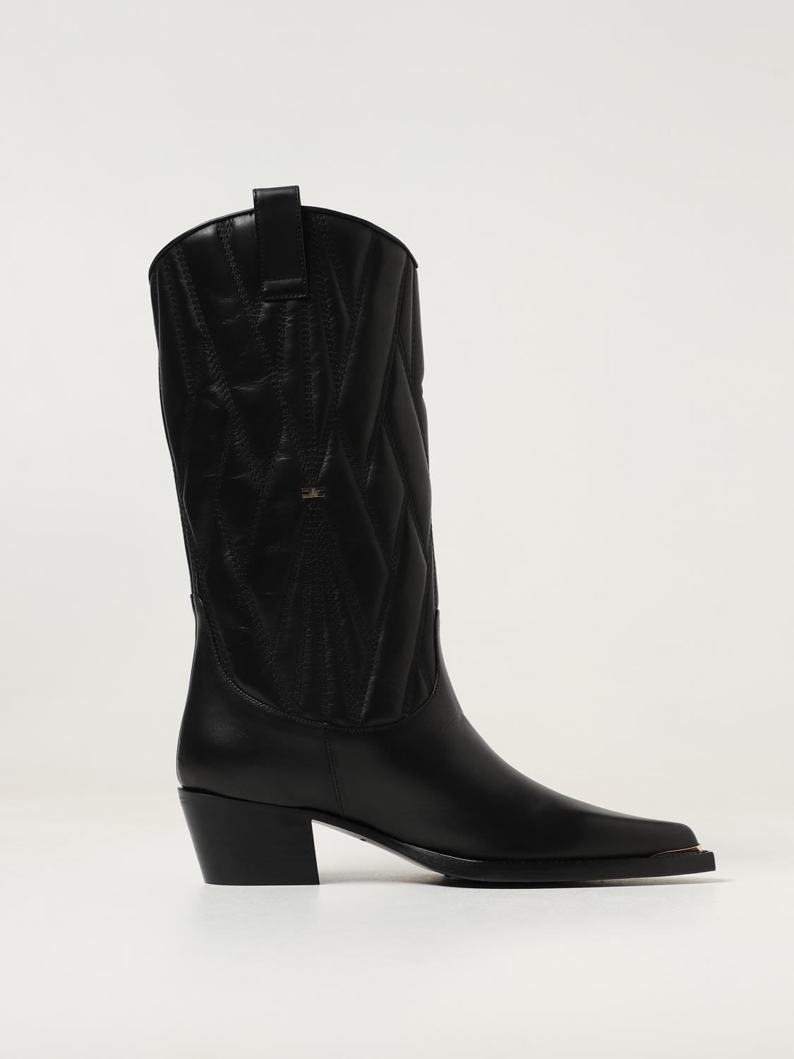 Elisabetta Franchi Boots ELISABETTA FRANCHI Woman colour Black