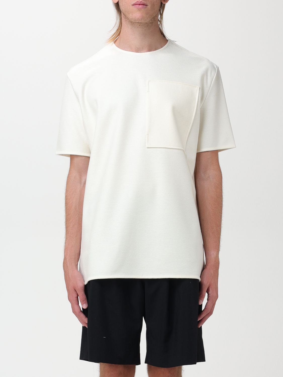 Jil Sander T-Shirt JIL SANDER Men colour Yellow Cream