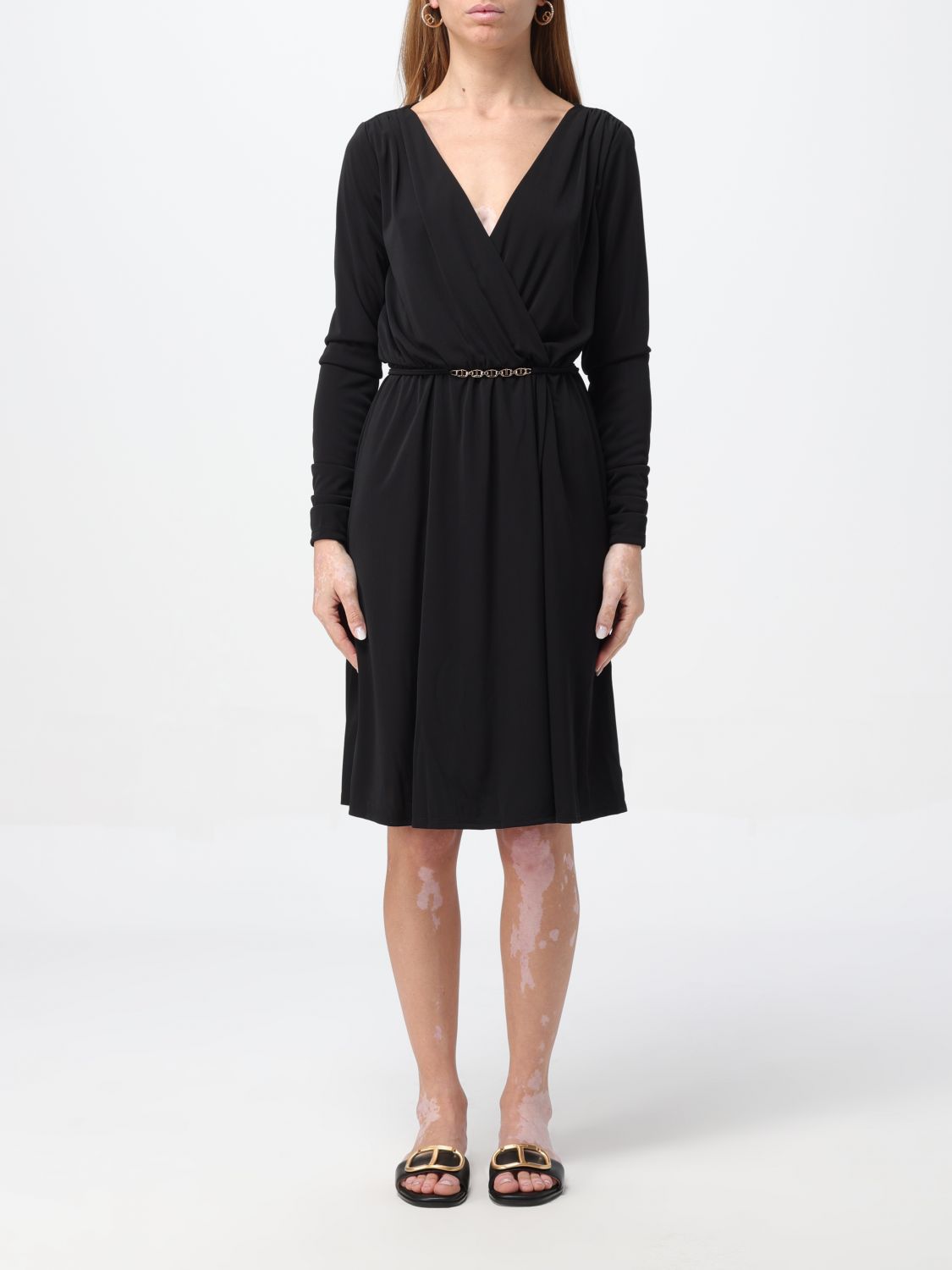 Twinset Dress TWINSET Woman colour Black