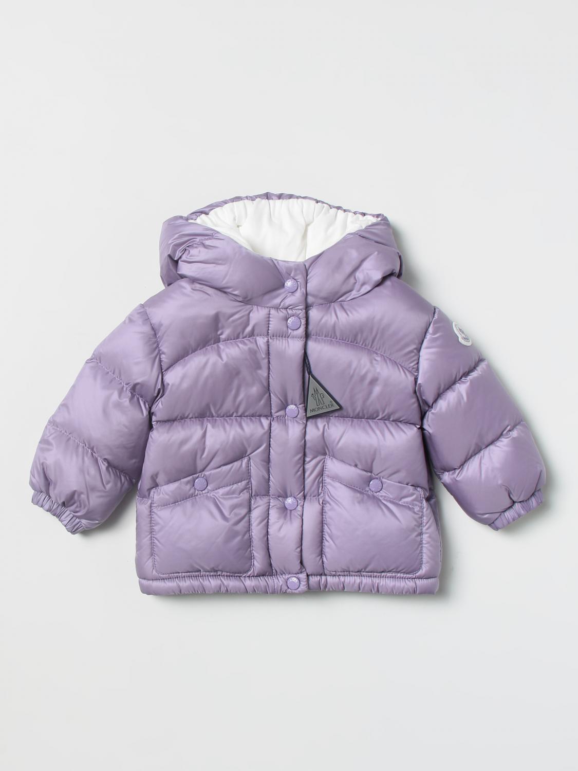 Moncler Jacket MONCLER Kids colour Lilac