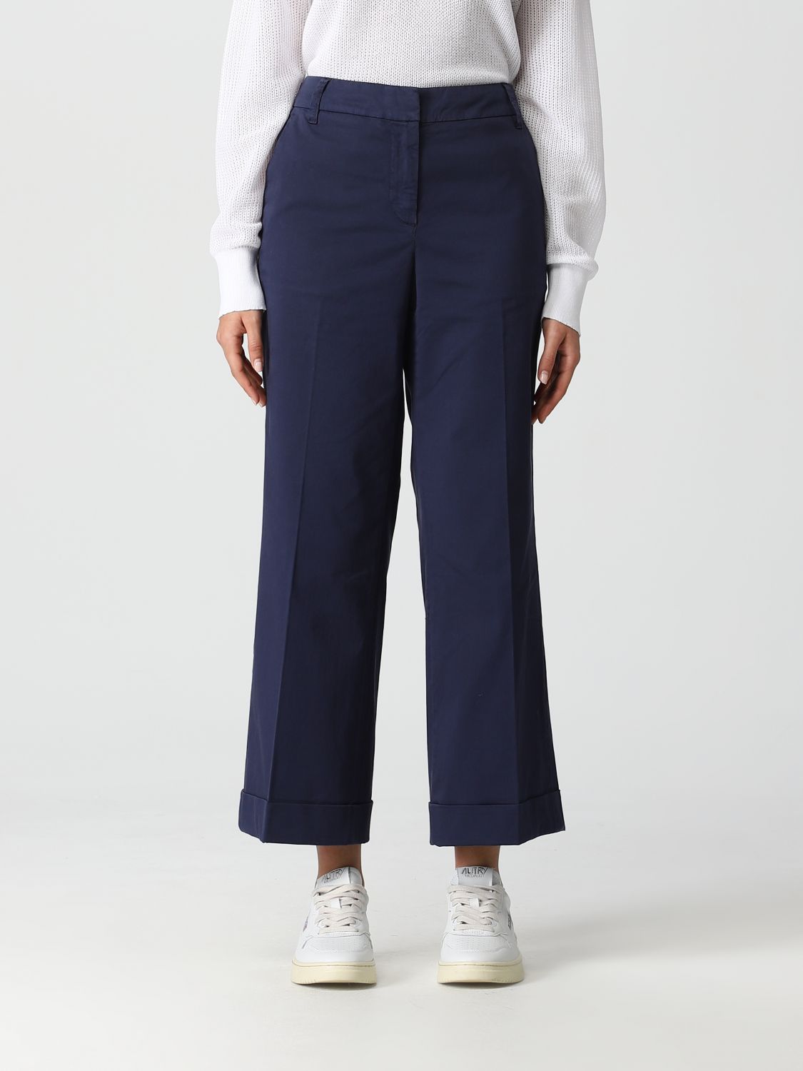 Jacob Cohën Trousers JACOB COHEN Woman colour Blue