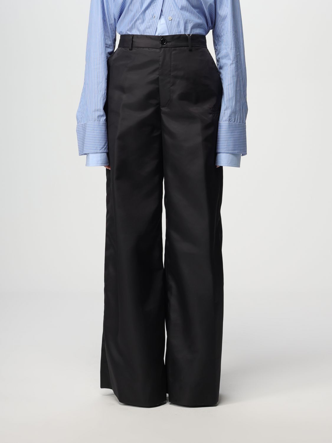 MM6 Maison Margiela Trousers MM6 MAISON MARGIELA Woman colour Black