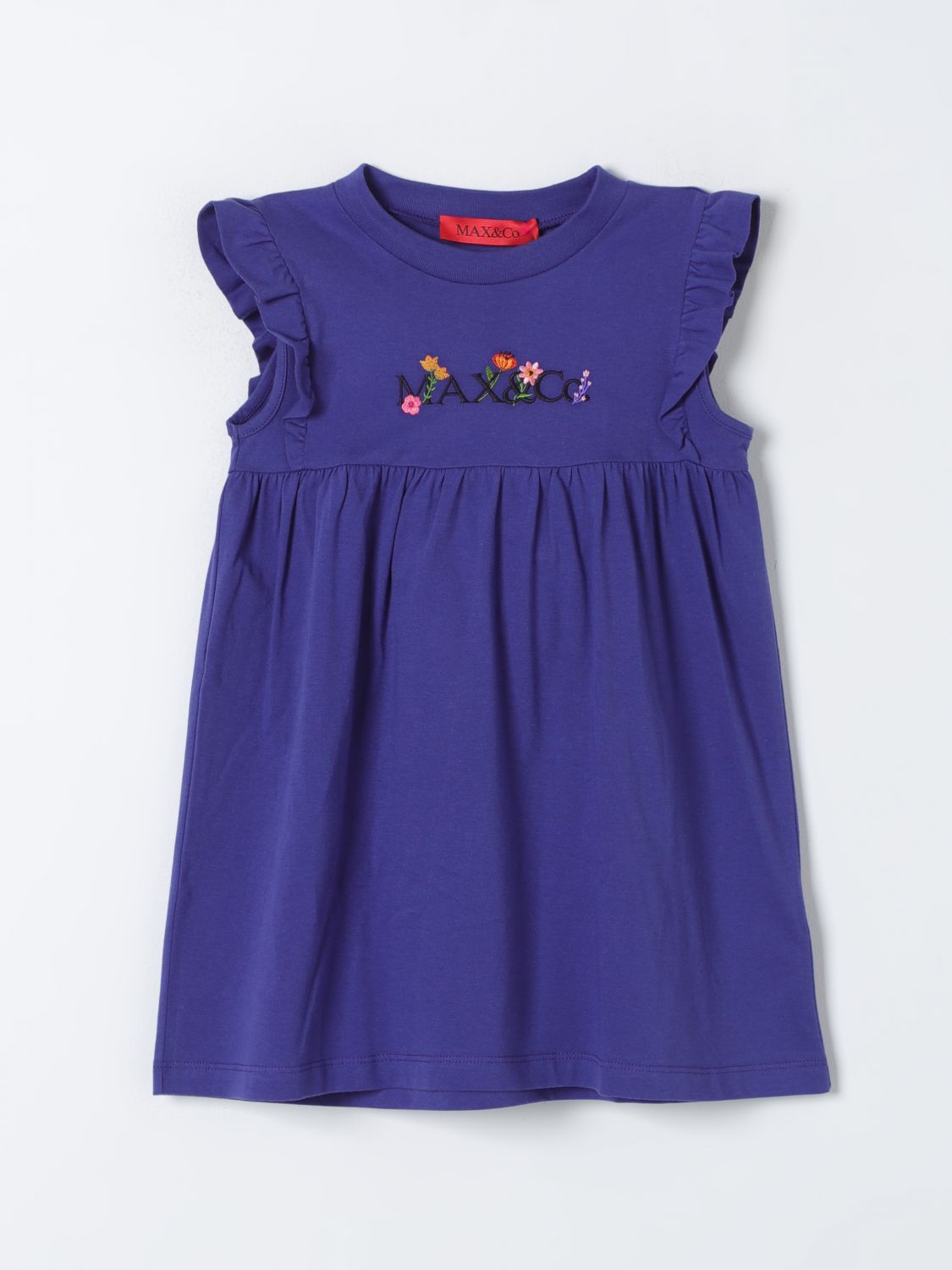  Dress MAX & CO. KID Kids colour Violet