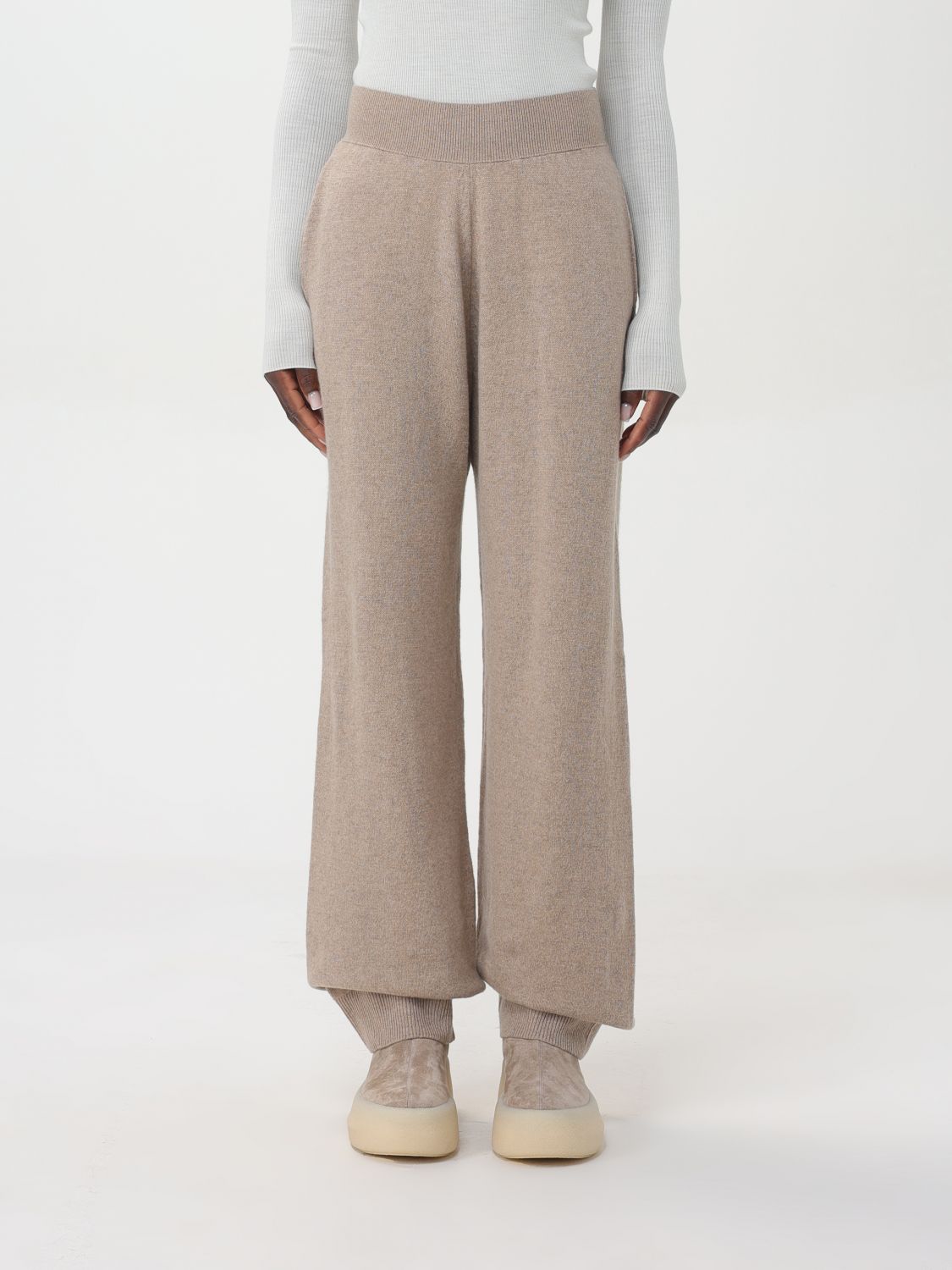 Stella McCartney Pants STELLA MCCARTNEY Woman color Beige