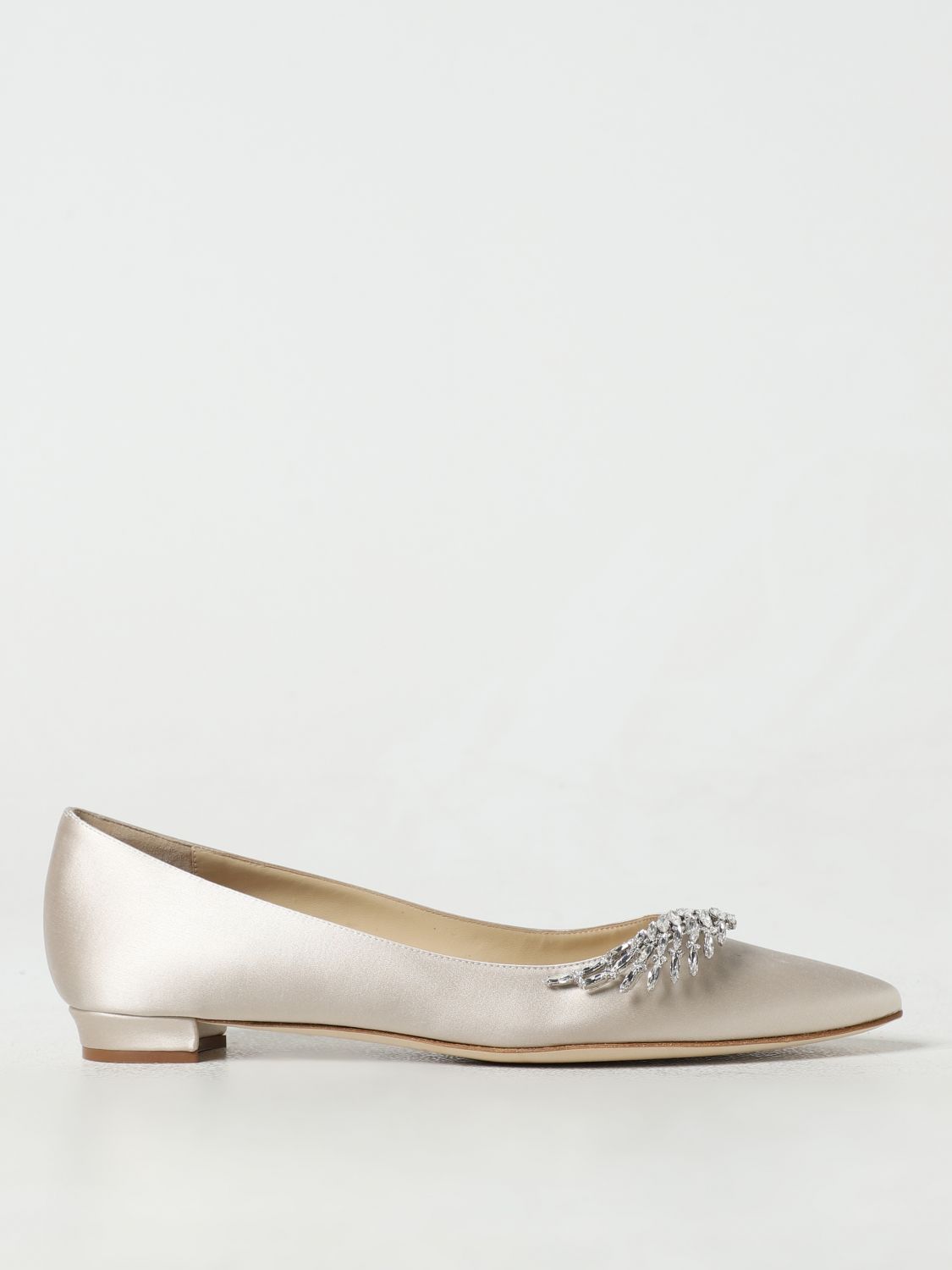 Manolo Blahnik High Heel Shoes MANOLO BLAHNIK Woman colour Ivory