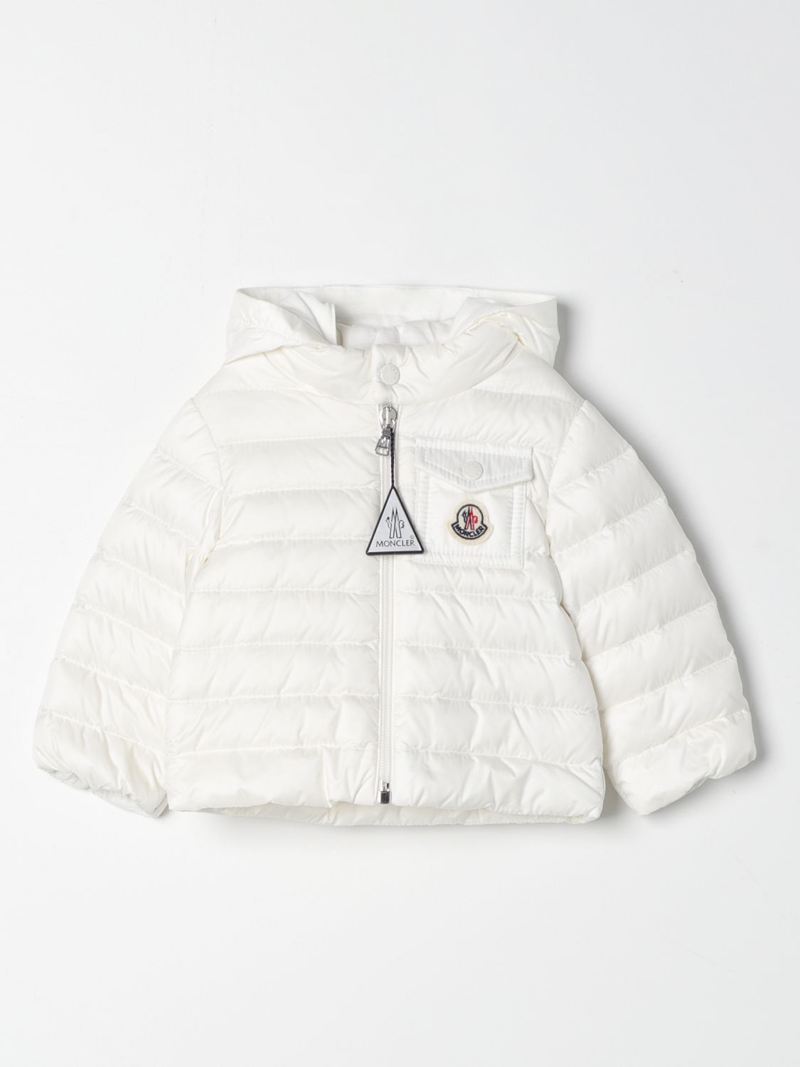 Moncler Jacket MONCLER Kids colour White