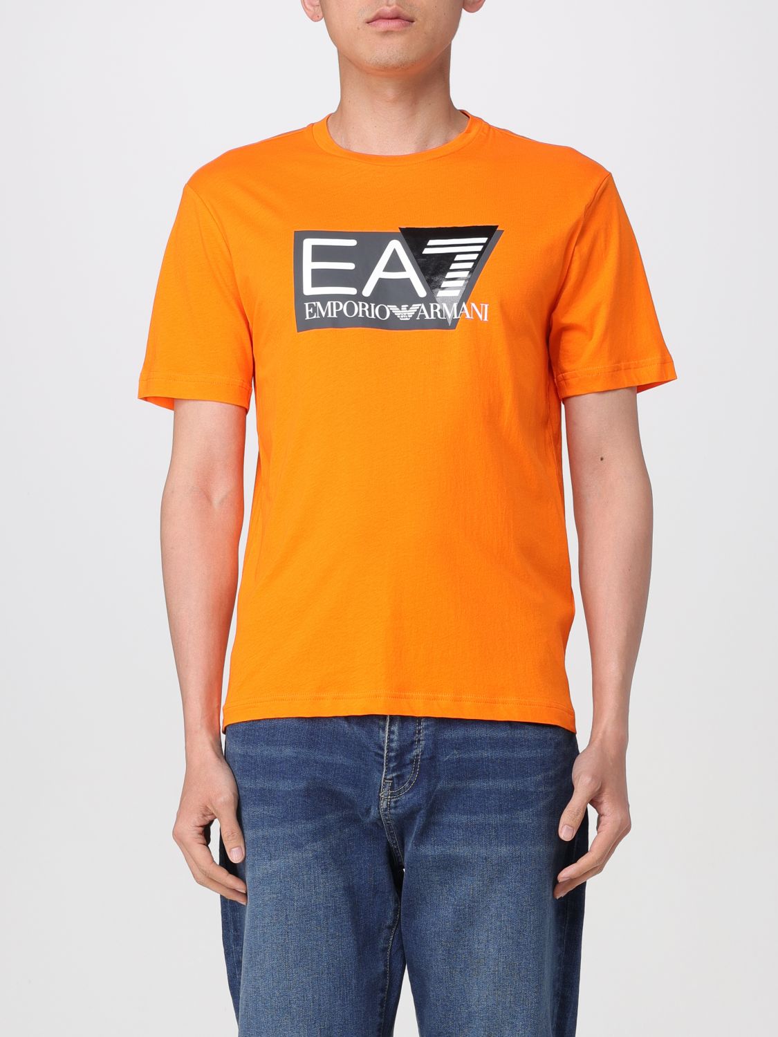 EA7 T-Shirt EA7 Men colour Orange