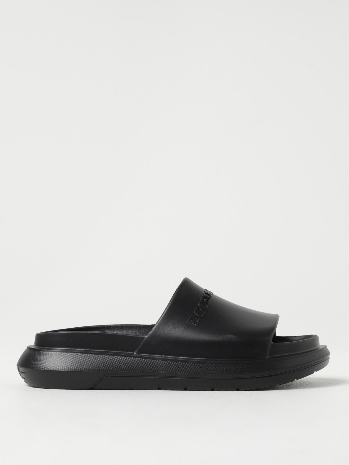 Emporio Armani Sandals EMPORIO ARMANI Men colour Black