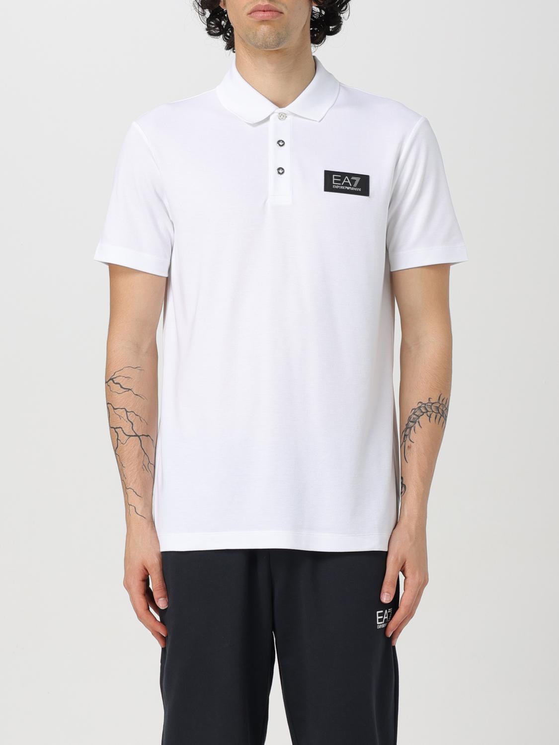 EA7 Polo Shirt EA7 Men color White