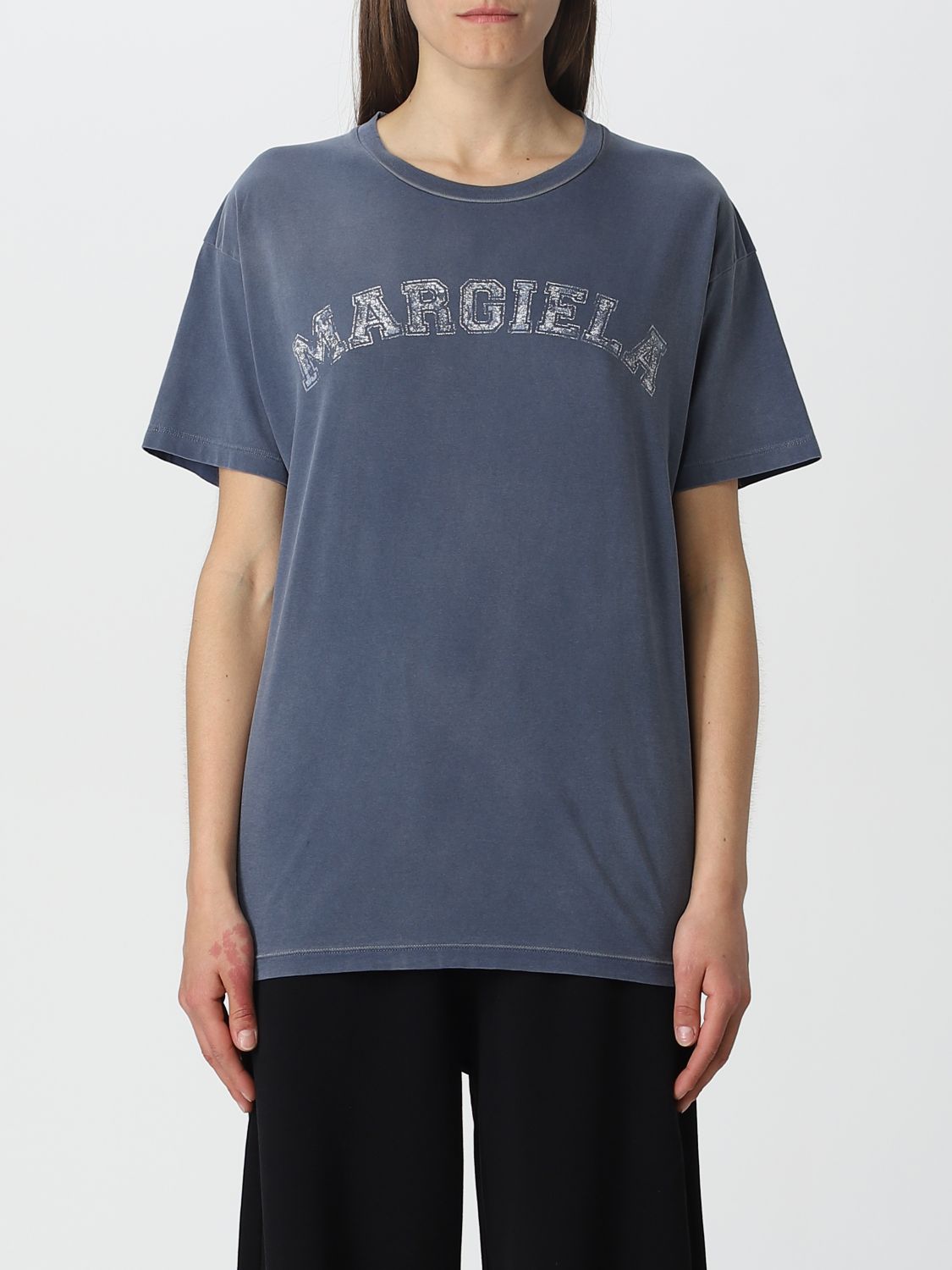 Maison Margiela T-Shirt MAISON MARGIELA Woman colour Blue