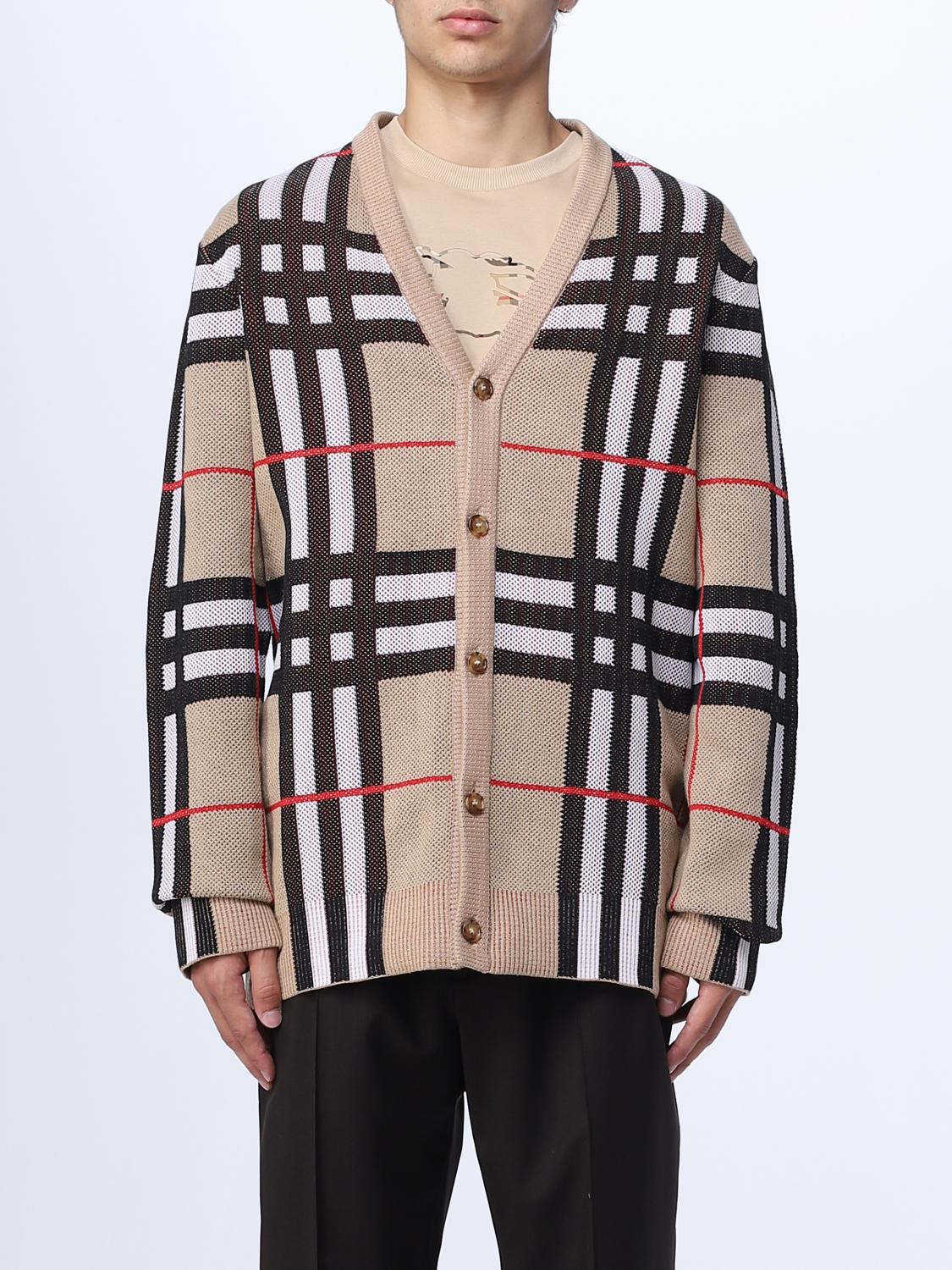 Burberry Cardigan BURBERRY Men colour Beige