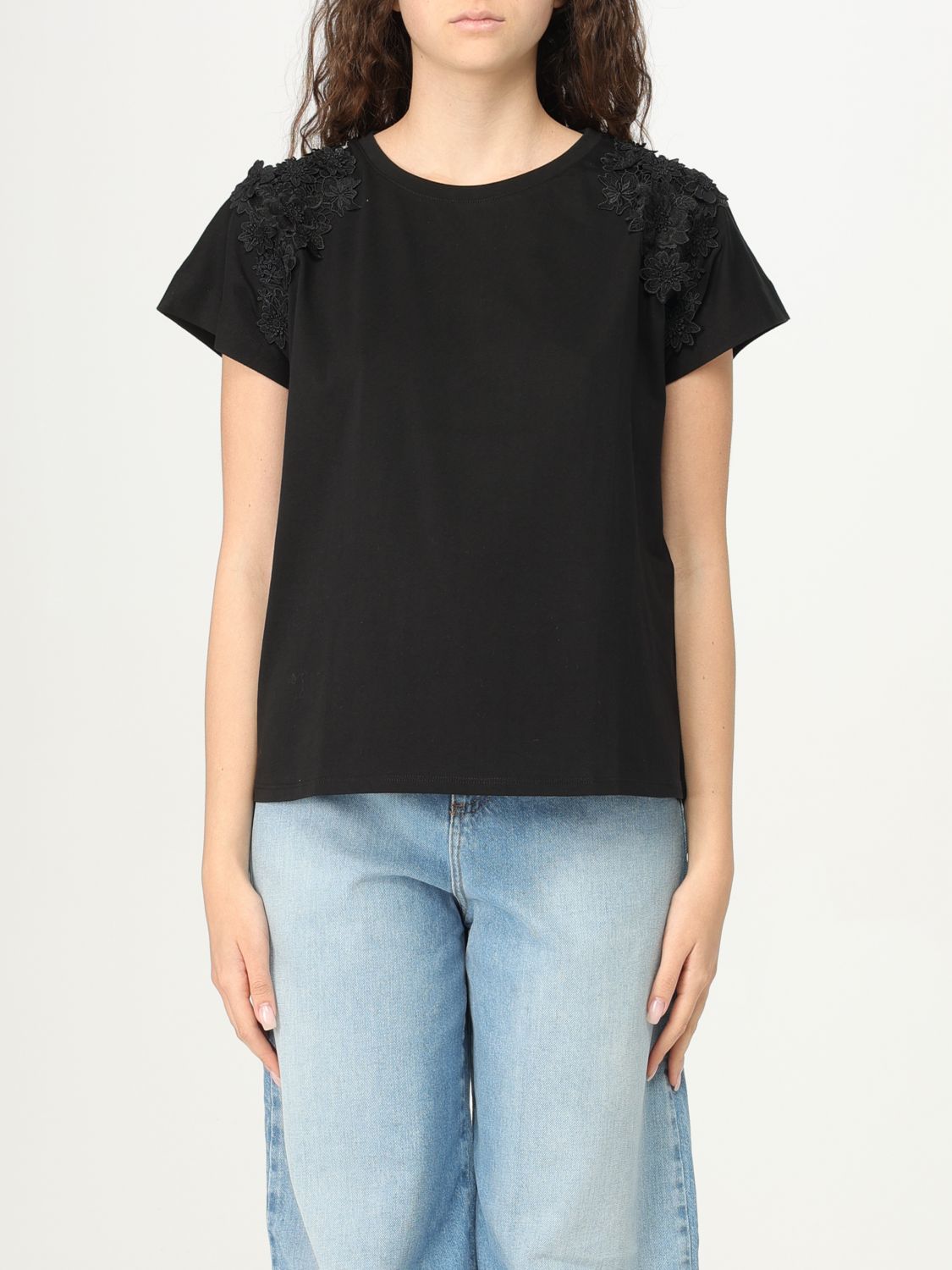 Twinset T-Shirt TWINSET Woman colour Black