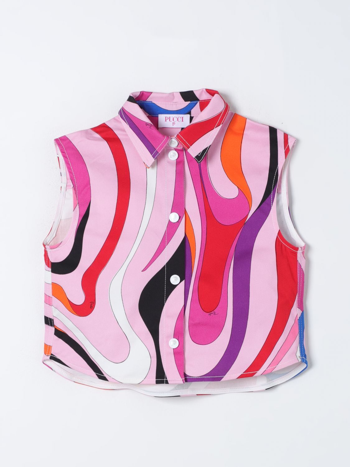 Emilio Pucci Junior Shirt EMILIO PUCCI JUNIOR Kids colour Fuchsia